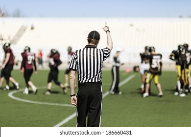  Back Of A Football Referee