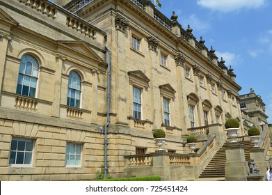 The Back Of Harewood House In Leeds