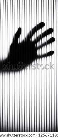 Similar – 3 Woman Black Hand Light