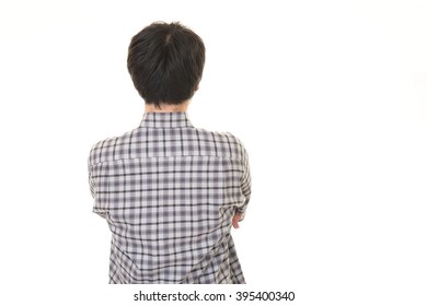 Back of man 