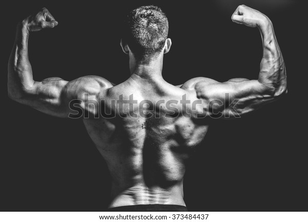 Back Muscles Flex Stock Photo 373484437 | Shutterstock