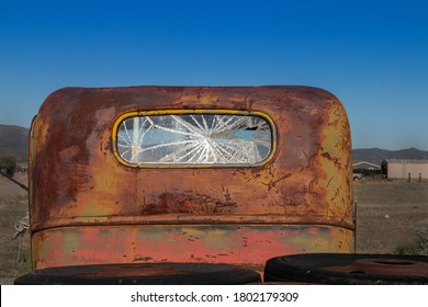 Back Of An Old US Army Truck On The Farm In Prescott Valley AZ