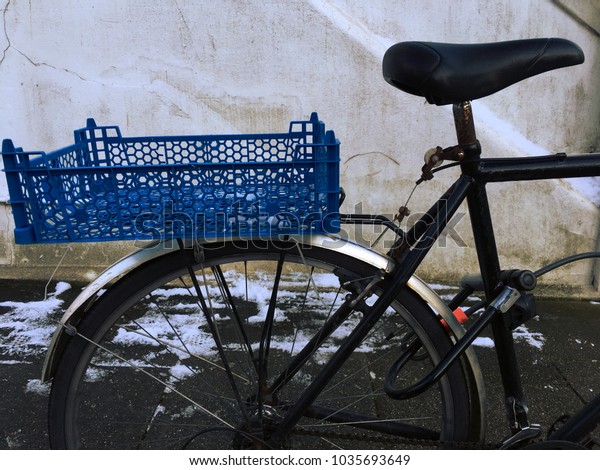 vintage rear bike basket
