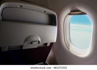 Back Passenger Seat By Aircraft Window Stock Photo 481371925 | Shutterstock