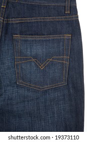 mufti jeans back pocket design
