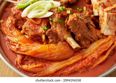 Back Rib And Kimchi Stew	