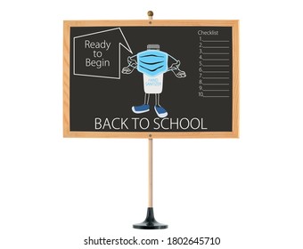 Back To School Blackboard Checklist