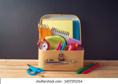 plastic school suitcase