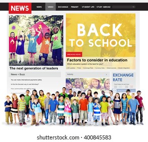 Back to School Education Knowledge Study Wisdom Concept