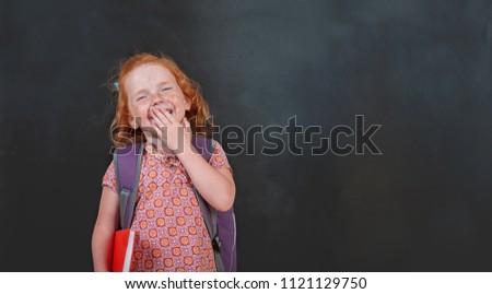 Image, Stock Photo Math à la Pippi Longstocking