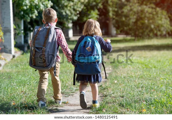 Back School Happy Children Ready Primary Stock Photo 1480125491 ...