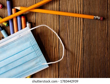 Back School Supplies Mask Stock Photo 1783442939 | Shutterstock