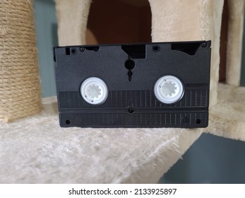 The Back Side Of A VHS Tape.