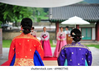 korean traditional hair dress