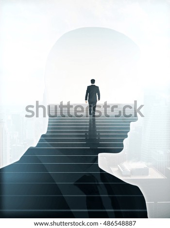 Similar – Image, Stock Photo upward Office Career