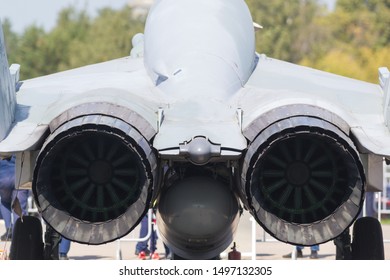 Back View Jet Fighter Two Closely Stock Photo 1497132305 | Shutterstock