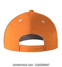 A Back View Stylish Sport Hat Mockup In Iceland Poppy Color. To Make Your Designs Come Alive, Quickly And Effortlessly.