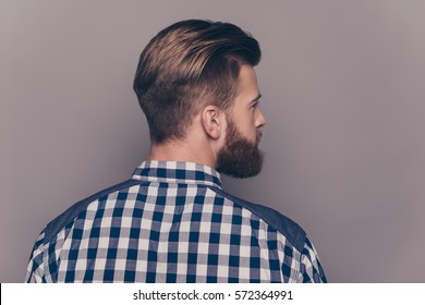 Hairstyle Man Back Stock Photos Images Photography Shutterstock