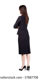 8,140 Woman In Business Suit From Behind Images, Stock Photos & Vectors ...