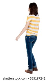 Girl Standing Rear Stock Photos Images Photography Shutterstock