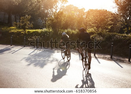 Image, Stock Photo a special sunset