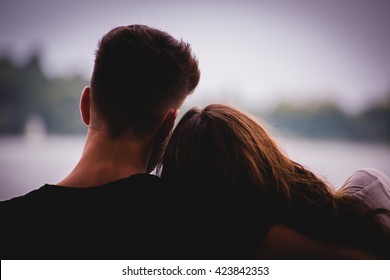 10,995 Couple hugging behind Images, Stock Photos & Vectors | Shutterstock