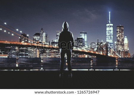 Similar – Image, Stock Photo Anonymous new building