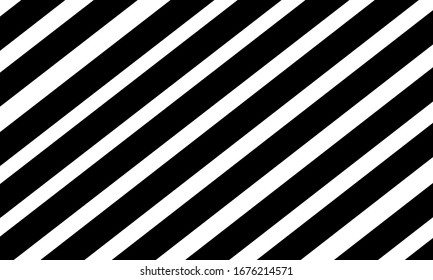 Back and white diagonal line background and wallpaper. Geometry backgrounds. Striped seamless pattern. Applicable for covers, cards, posters and banner designs. - Shutterstock ID 1676214571
