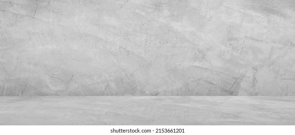 Backdrop Background, Empty Gray Cement wall room interior studio Background and rough floor perspective well editing montage display products and text present on free space concrete Backdrop Scene. - Shutterstock ID 2153661201