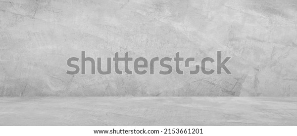 Backdrop\
Background, Empty Gray Cement wall room interior studio Background\
and rough floor perspective well editing montage display products\
and text present on free space concrete\
Backdrop
