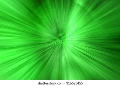  backdrop of green light