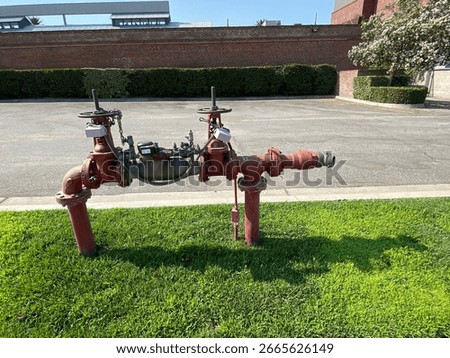 A backflow prevention device for fire suppression system.