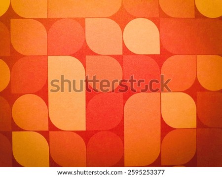 Background with 70s style pattern