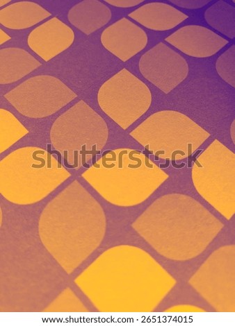Background with 70s style pattern