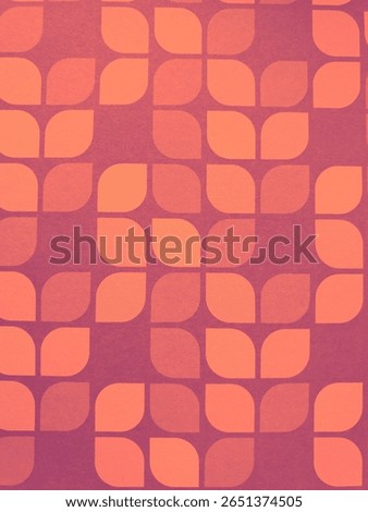 Background with 70s style pattern