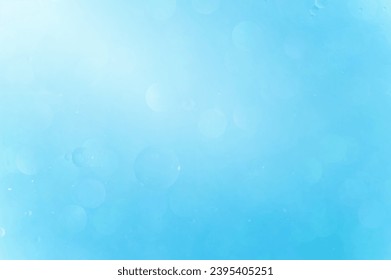 Background abstract light blue bokeh sphere - Shutterstock ID 2395405251
