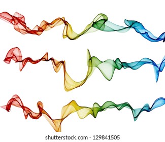Background with abstract waves