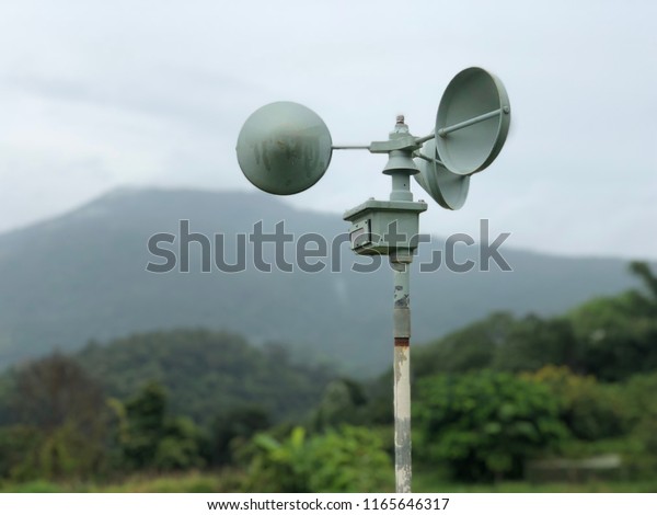 Background: Anemometer :\
Wind Speed ​​Meter