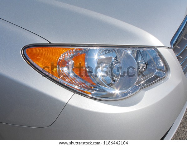 Background for auto dealer selling a new\
car or refreshing lights after fogging\
damage