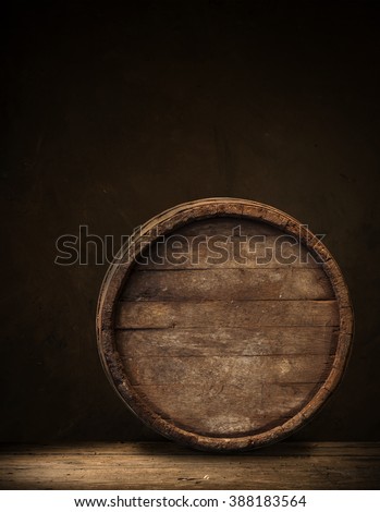 background of barrel 
