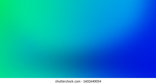 Background of beautiful gradient Turquoise color. Gradient background for poster banner and product advertising. Background of product studio with Green spotlight on Blue colour. स्टॉक फोटो