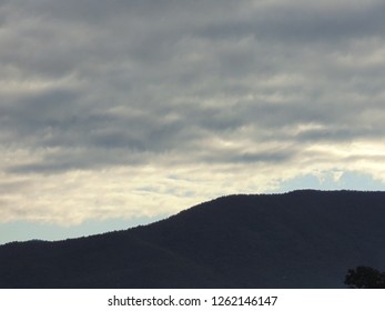 Background of black cloud and dark sky