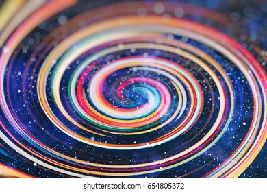 Background With Blinking Stars