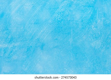 The Background Of Blue Painted Wall