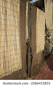 background bomboo panel gates lock