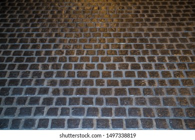 Background Brick Glossy Masonry. Paving Slabs