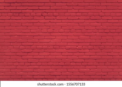 Background of brick red wall