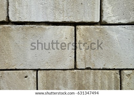 background of bricks cinder block