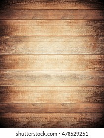 Background Of Brown Old Natural Wood Planks Dark Aged Empty Rural Room With Tree Floor Pattern Texture Closeup Gold View Surface Of Retro Pine Red Logs Inside Vintage Light Warm Interior With Shadows