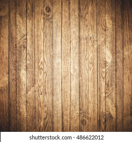 Background Of Brown Old Natural Wood Planks Dark Aged Empty Rural Room With Tree Floor Pattern Texture Closeup Gold View Surface Of Retro Pine Red Logs Inside Vintage Light Warm Interior With Shadows